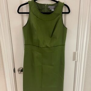 Eddie Bauer Olive Midi Dress